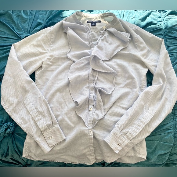 Striped ruffled blouse - Picture 5 of 6